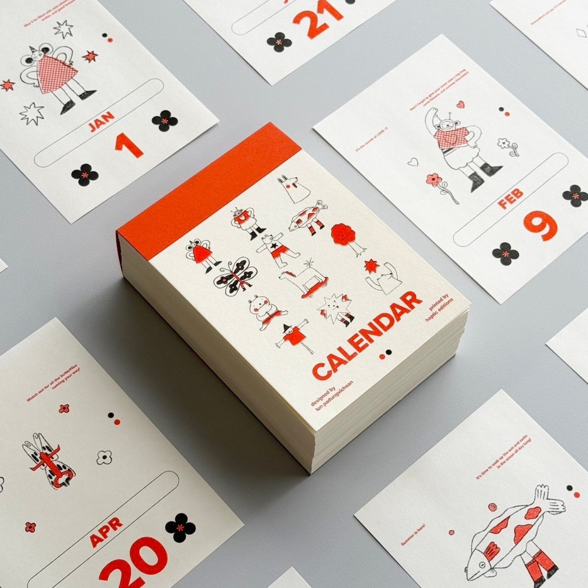365 Animated Tear-off Calendar by Duck Ruai