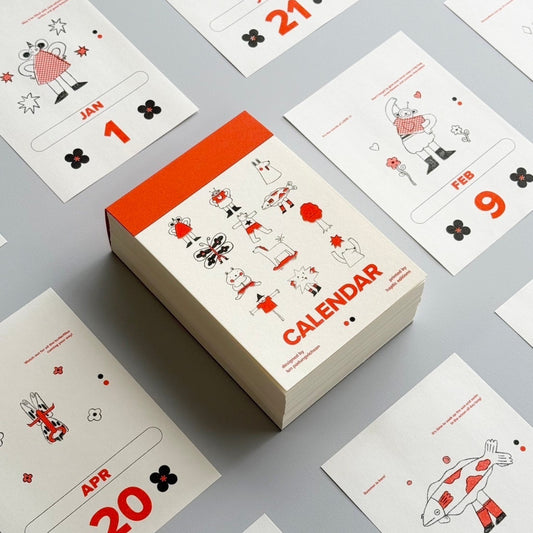 365 Animated Tear-off Calendar by Duck Ruai
