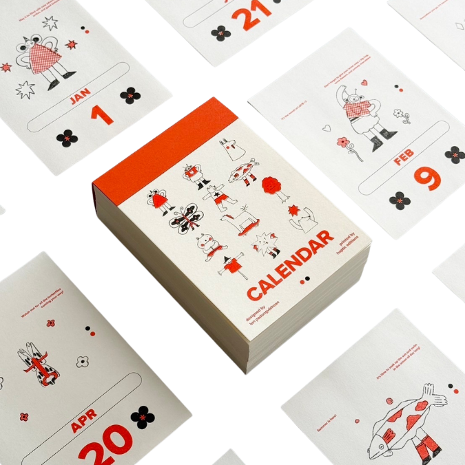 365 Animated Tear-off Calendar by Duck Ruai