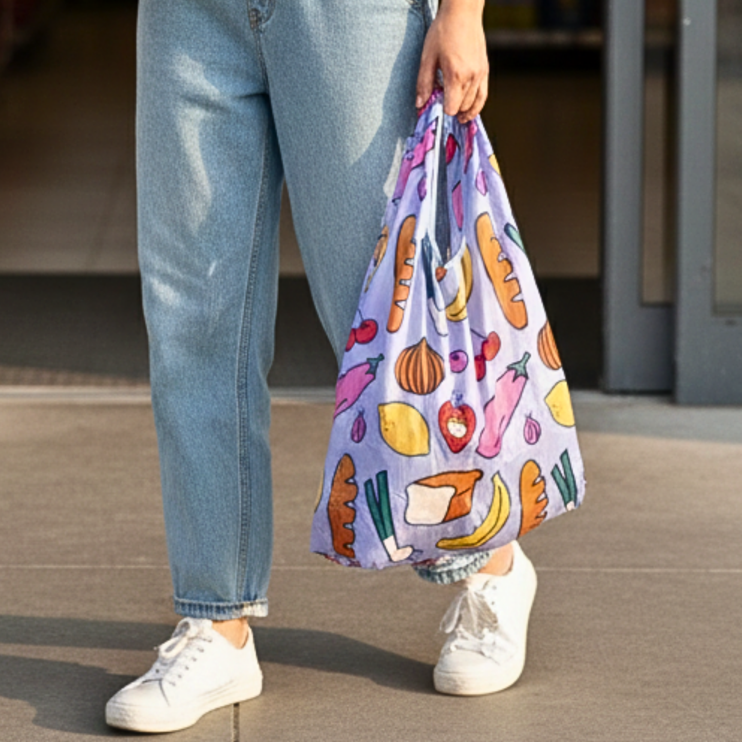 Groceries Shopper Bag by Yaminisa