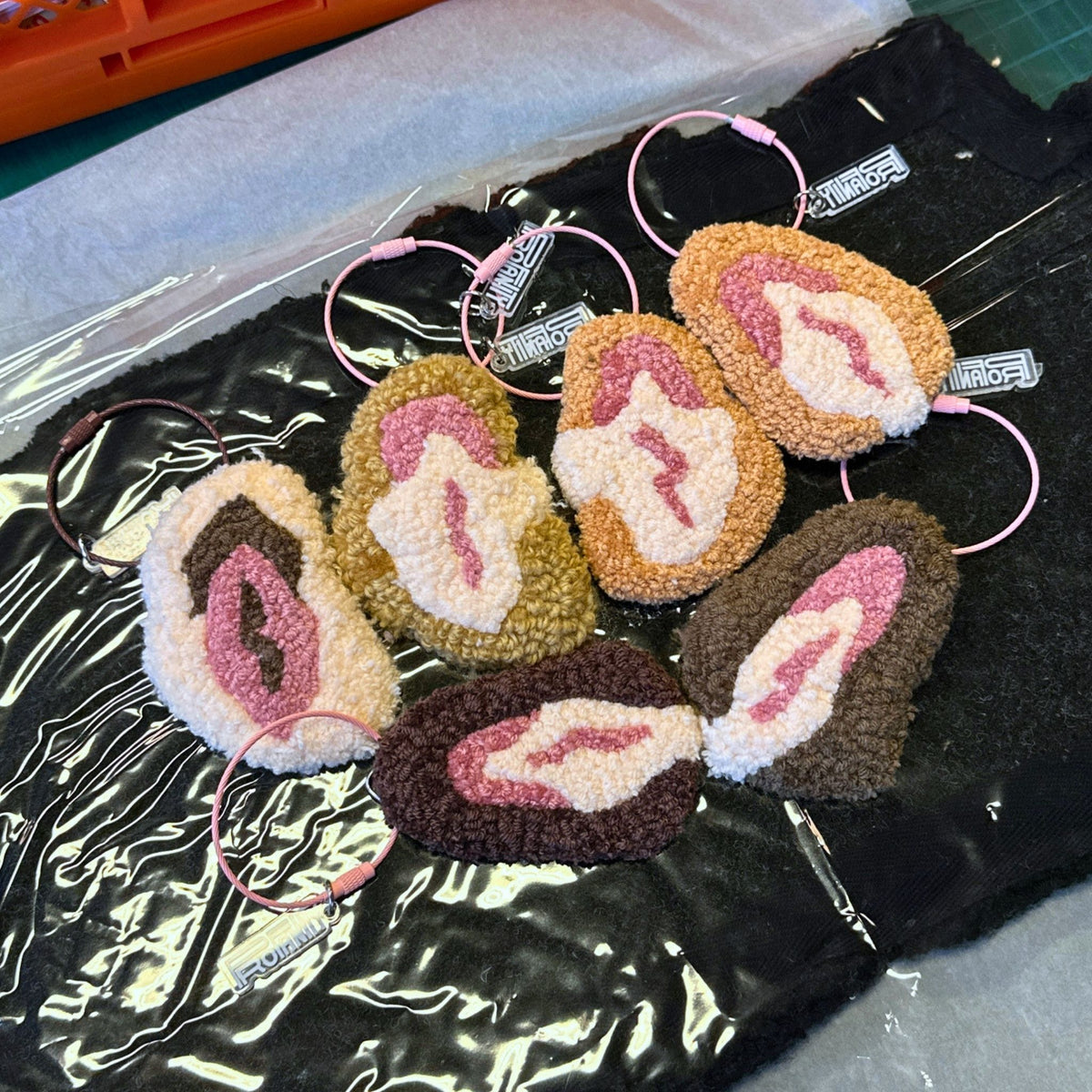 Tufted Vag Keychain by Profanity