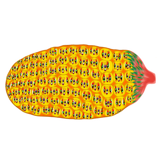 Happy Corn by Condo Ceramics