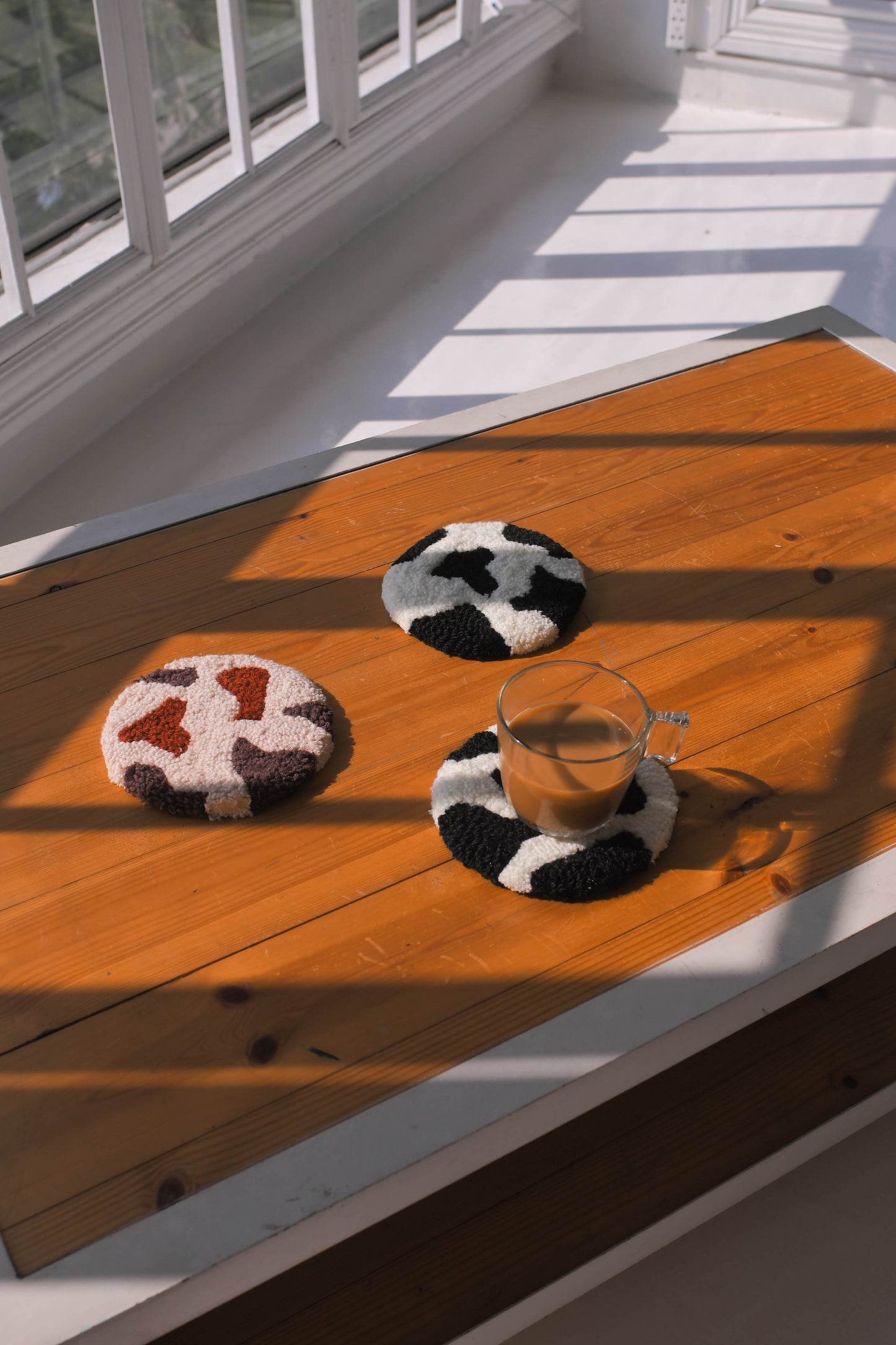 Tufted Coasters by Profanity