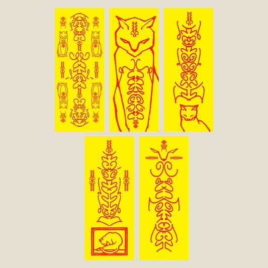 Cat Lover’s Talisman Sticker Set by DUNNO CLUB