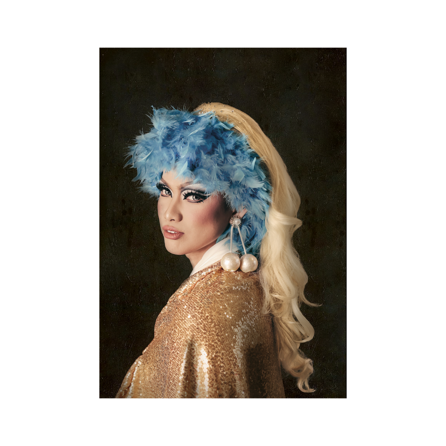 Girl with a Lato-Lato Earring by Ennuh Tiu