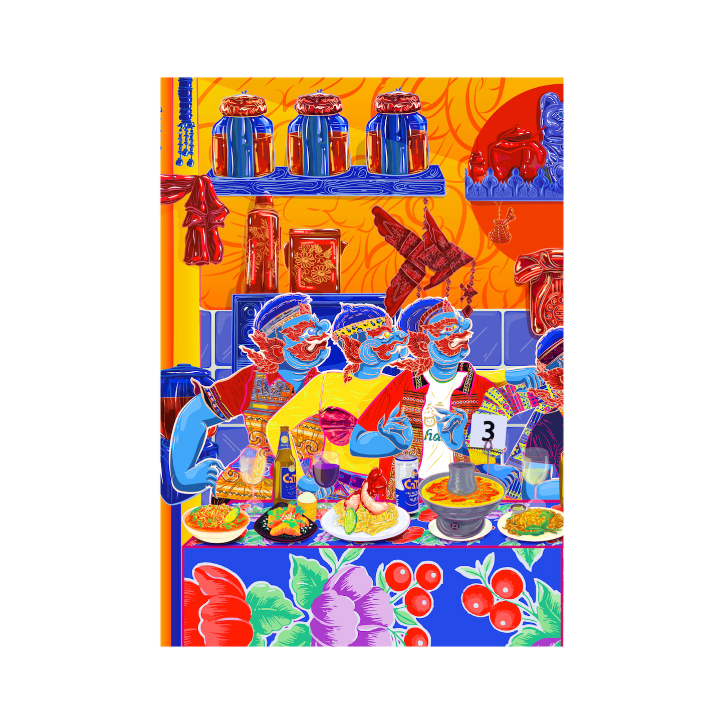 Last Supper in BANGKOK by PRAWR