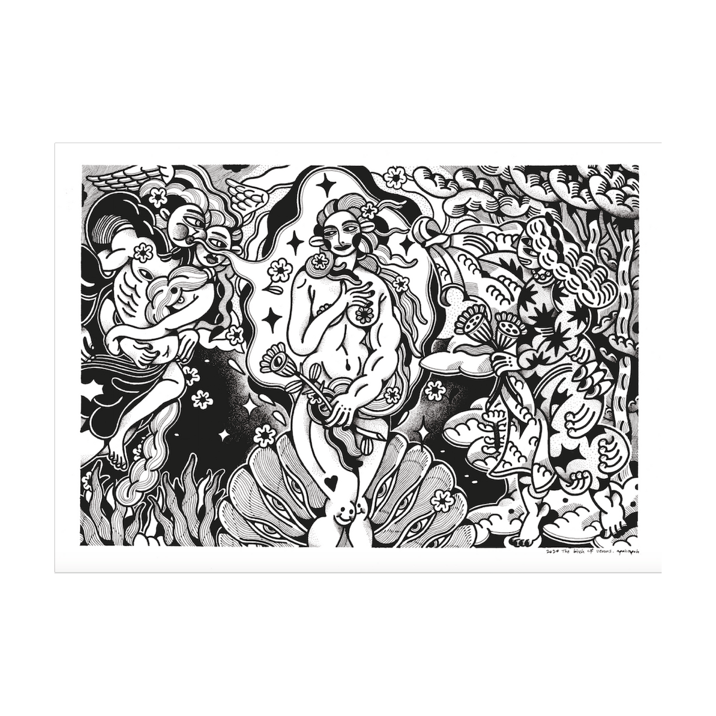 The Birth of the Lady Venus Extravaganza by Apohapoh