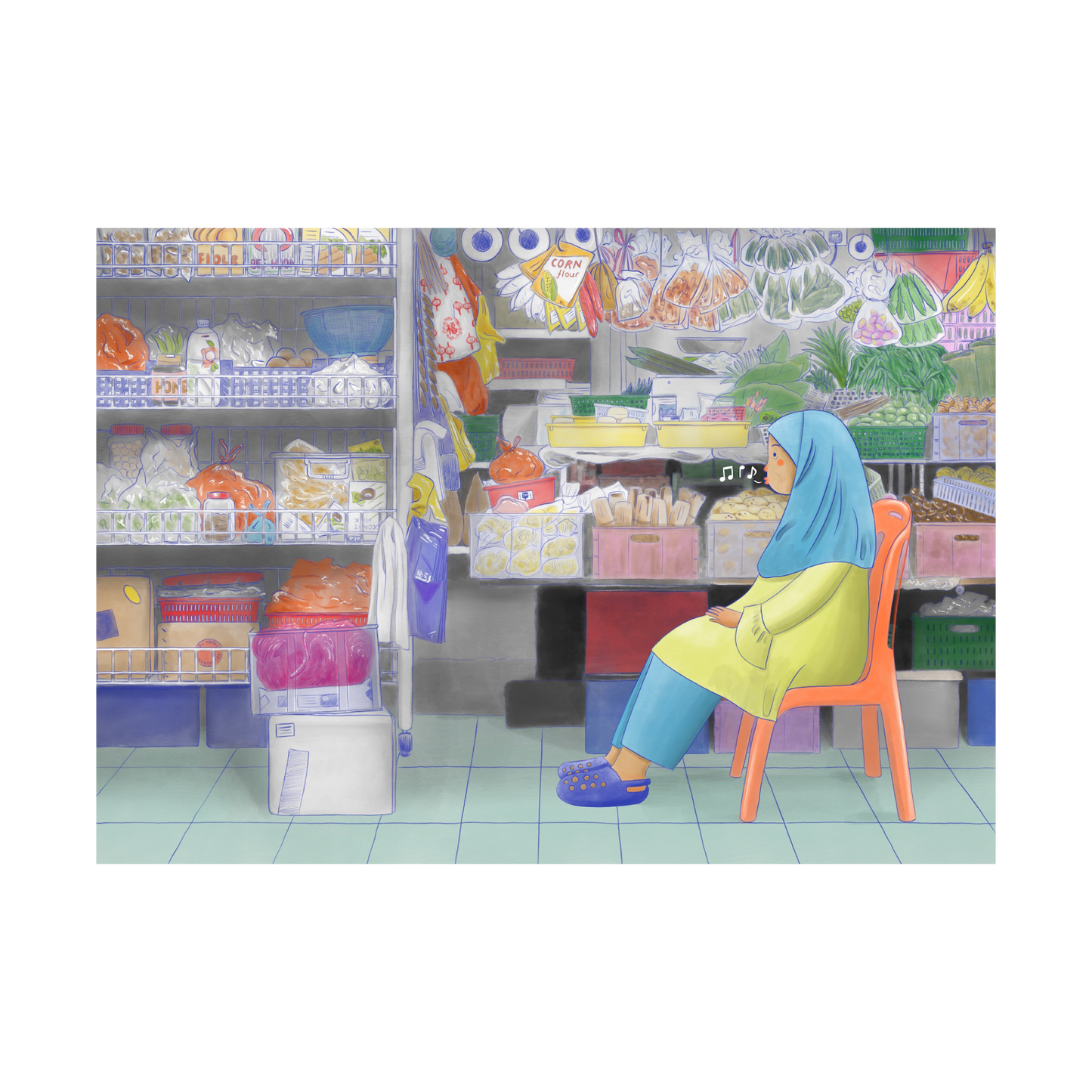 Whistling Mother by Tess Moh