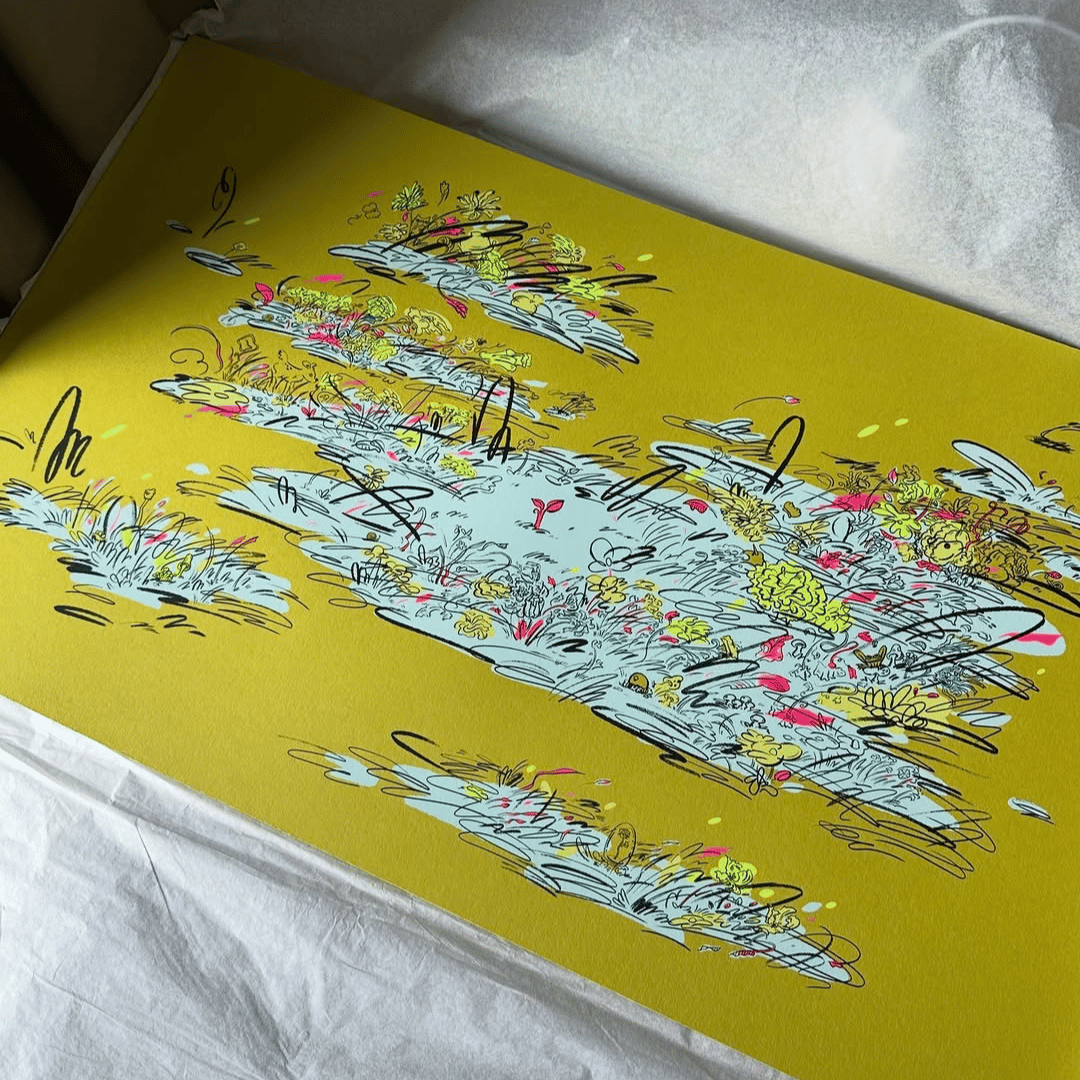 Manifest Screen Print Collection by Nat Kunyapat