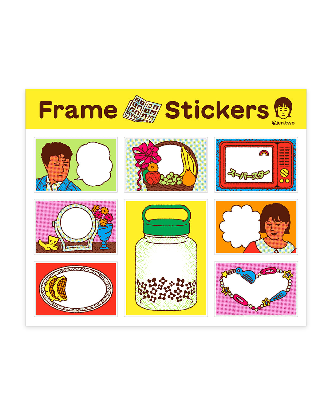 Frame Stickers by JenTwo