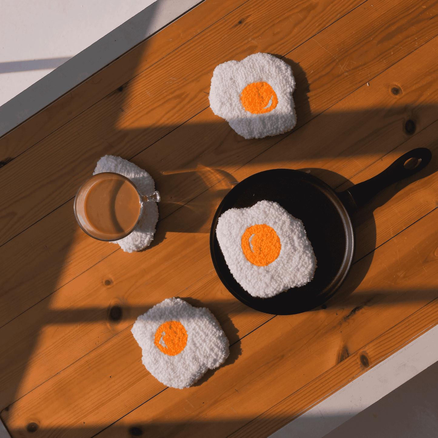 Tufted Coasters by Profanity