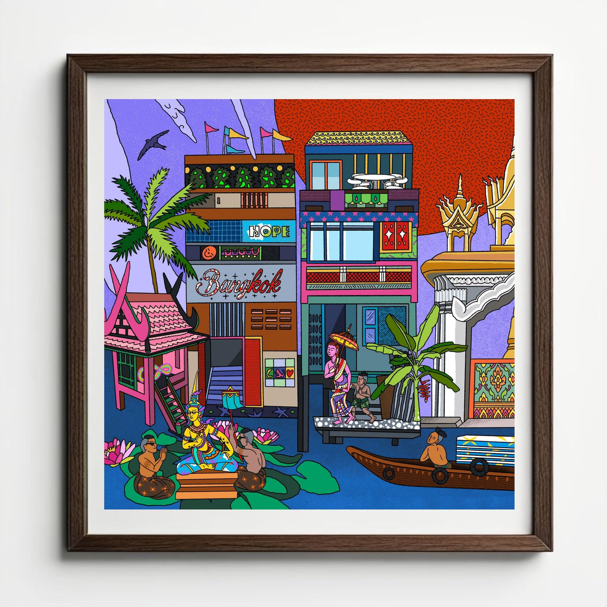 River Town by ArtSaveWorld