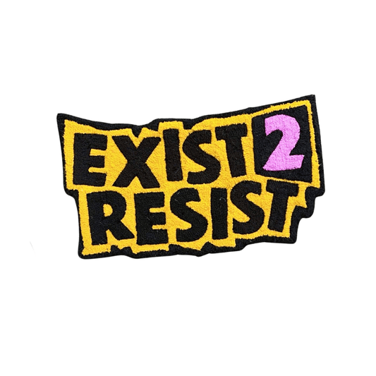 Exist to Resist Tufted Rug by Profanity