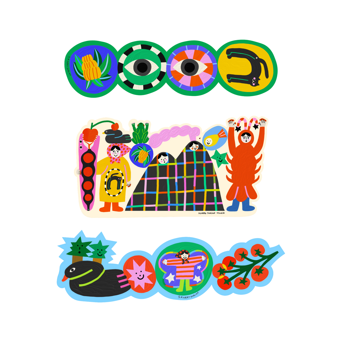 Bookmarks by Starry Shrimp