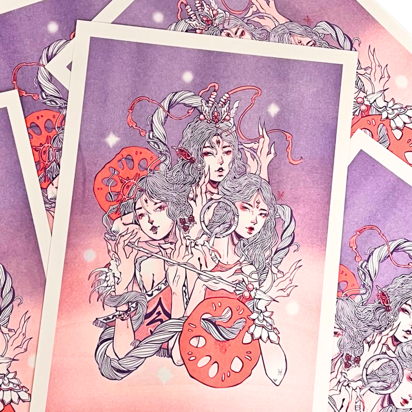 Three Heads Six Arms by Tororo.aoi