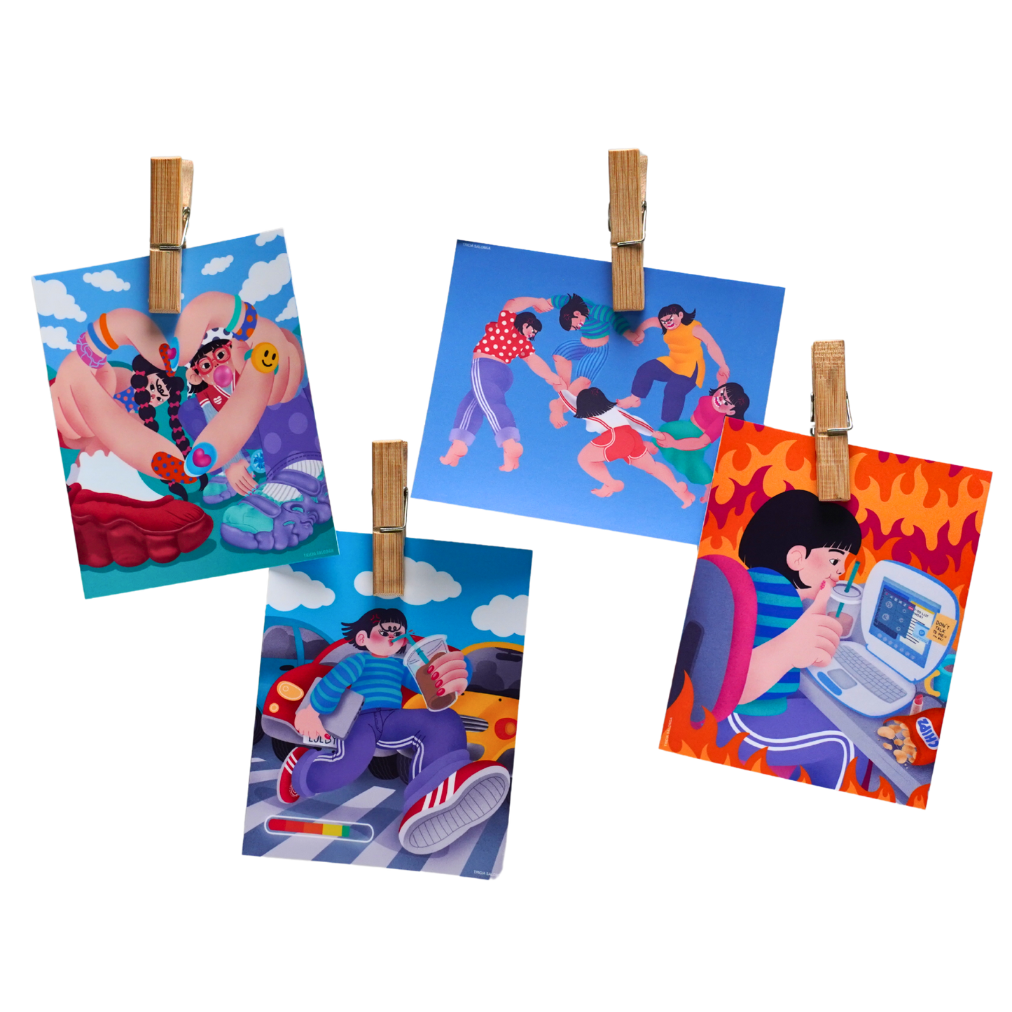 Postcards by Tricia Salonga