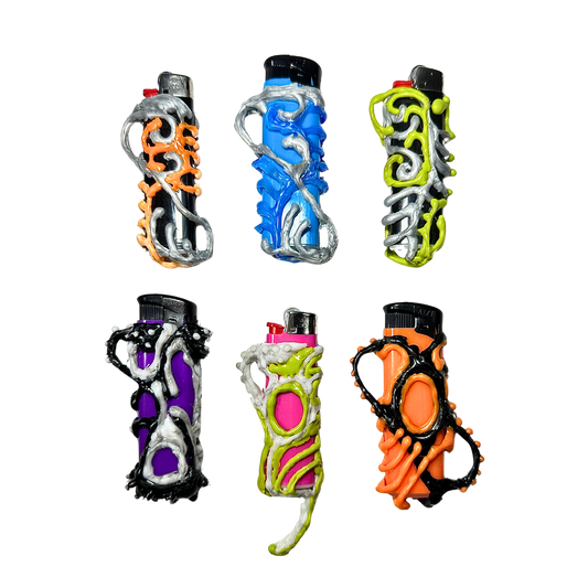 Fungus Lighter Holders by Yumworld