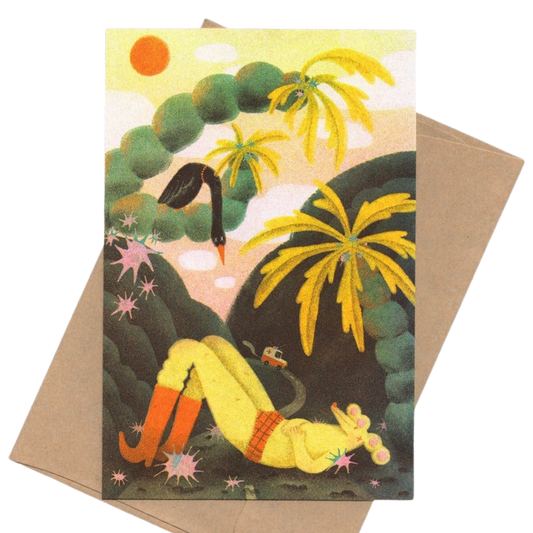 Sick Postcard by Duck Ruai