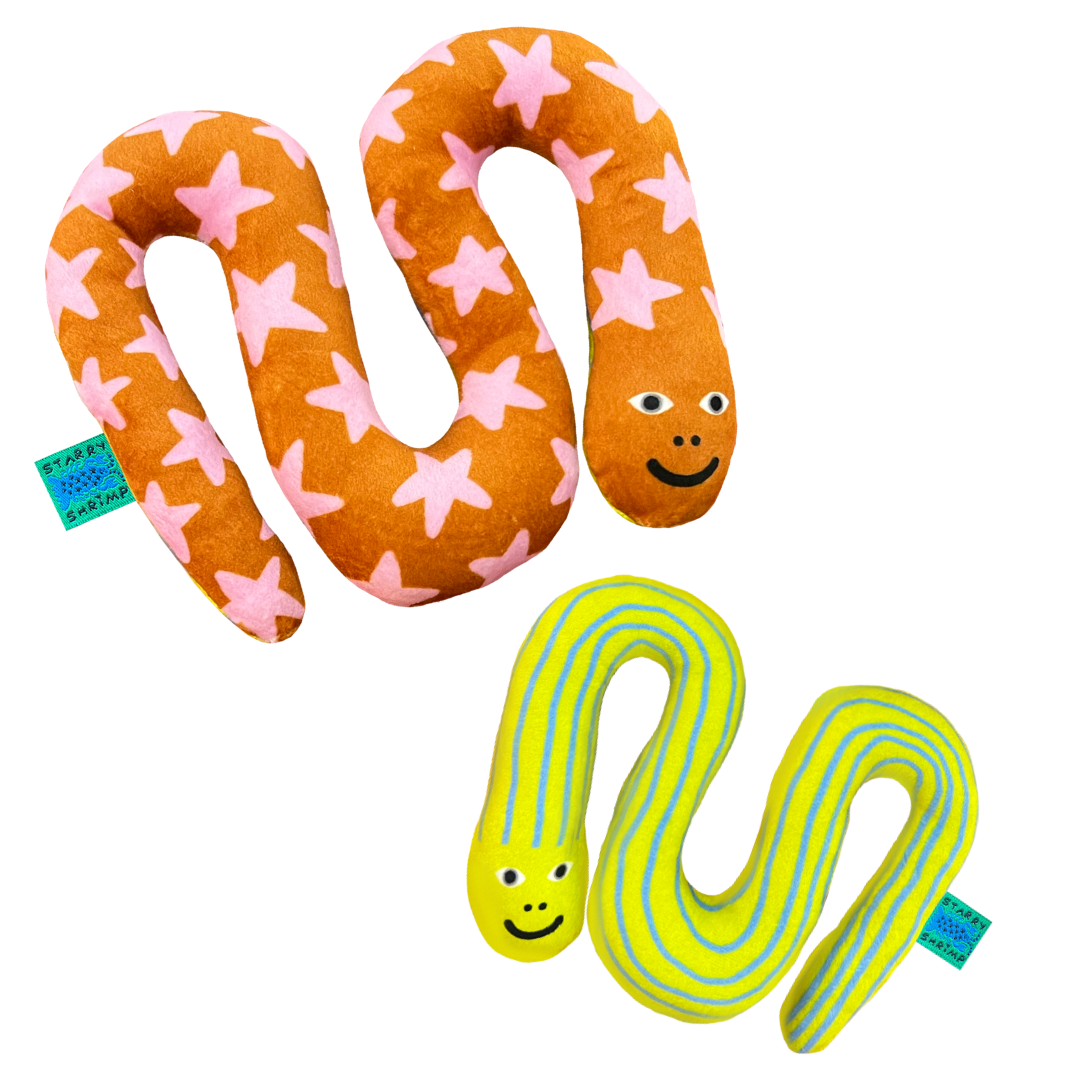 Stressless Slither Plushy Doll by Starry Shrimp