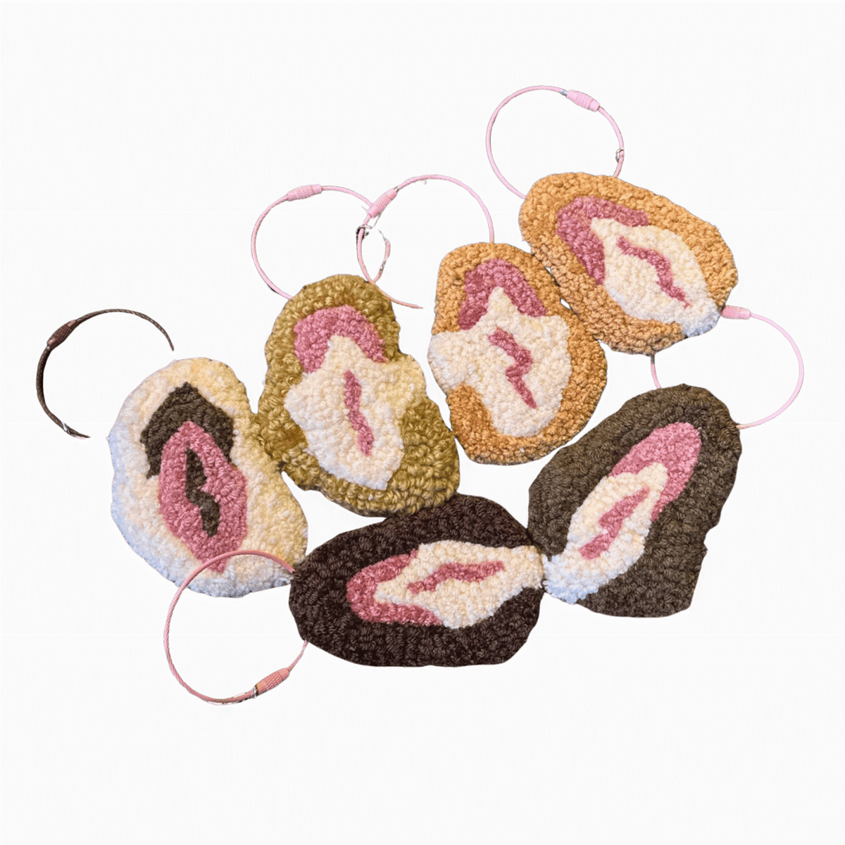 Tufted Vag Keychain by Profanity