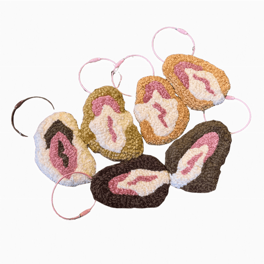 Tufted Vag Keychain by Profanity