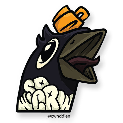 Digital Sticker Pack: Chill and Fight by Cwnd Dien (MY) - GOFY