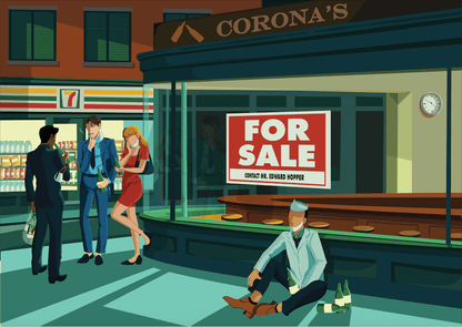 Nighthawks No More by Trang Dang - GOFYDigital Print